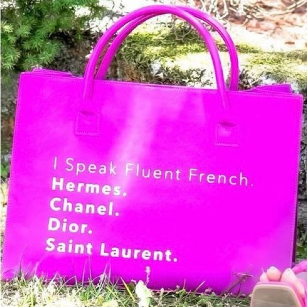 I Speak Fluent French Tote Bag